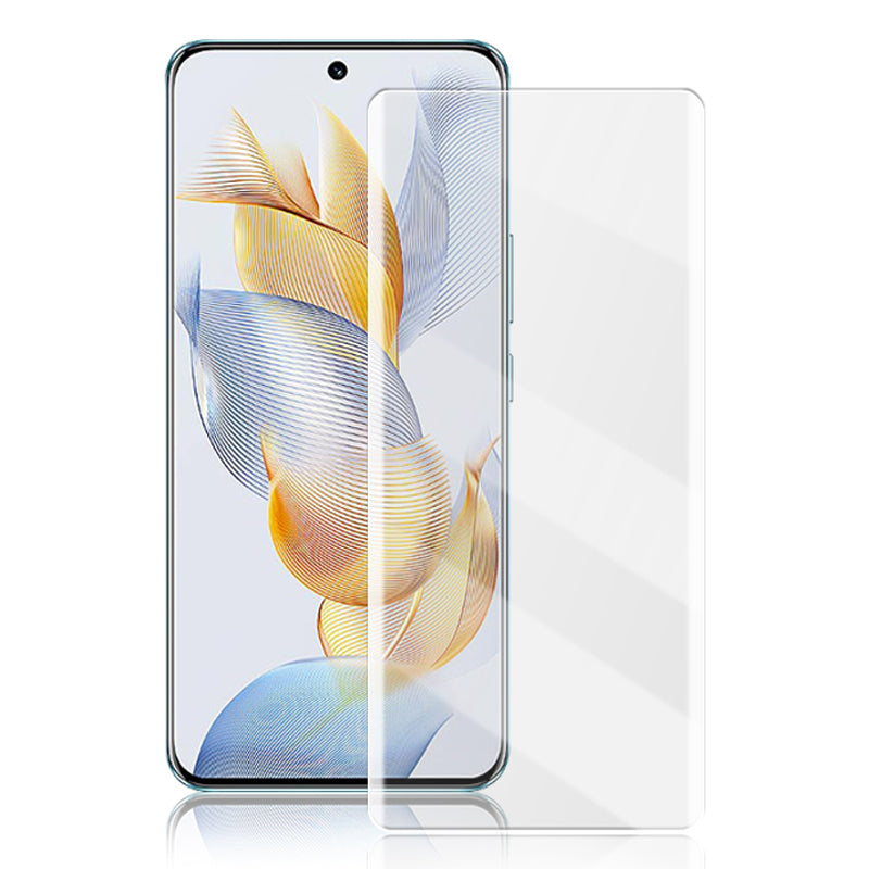 AMORUS For Honor 90 Liquid UV Protective Film 3D Curved Full Screen Protector AMORUS For Honor 90 Liquid UV Protective Film 3D Curved Full Screen Protector